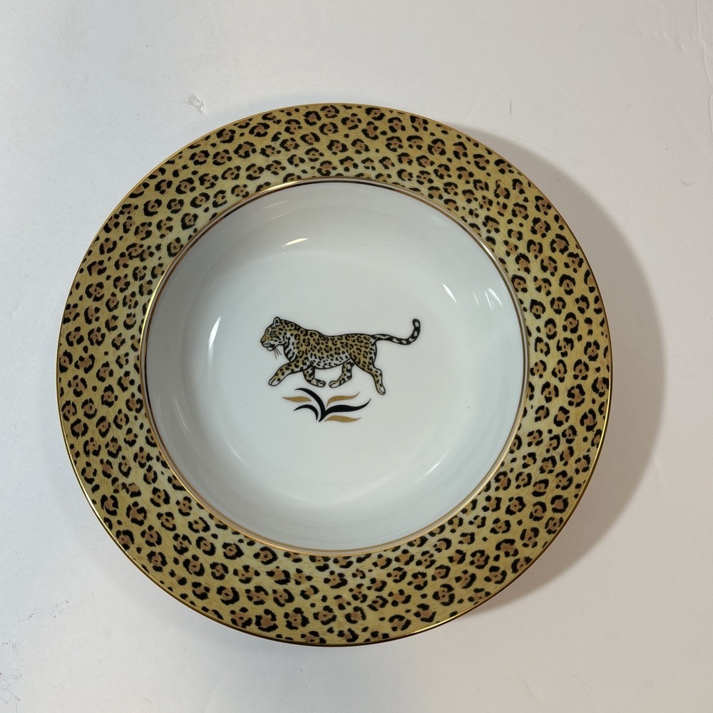 Lynn Chase JAGUAR JUNGLE Soup Bowl SKU 1497